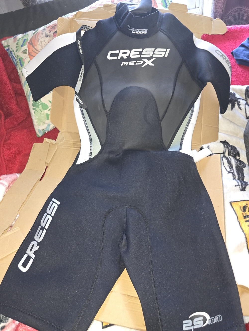 Womens Wetsuit Cressi Shorty 2.5mm Xs